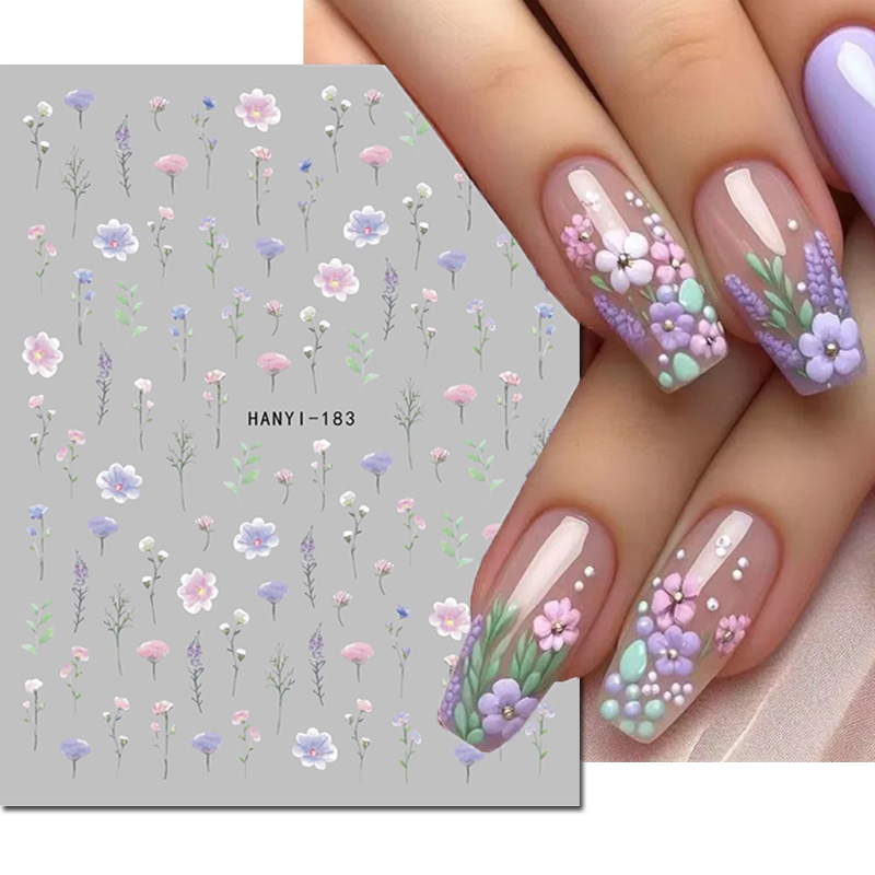 Tissue Culture Plant - 3d Nail Art Stickers Summer Light