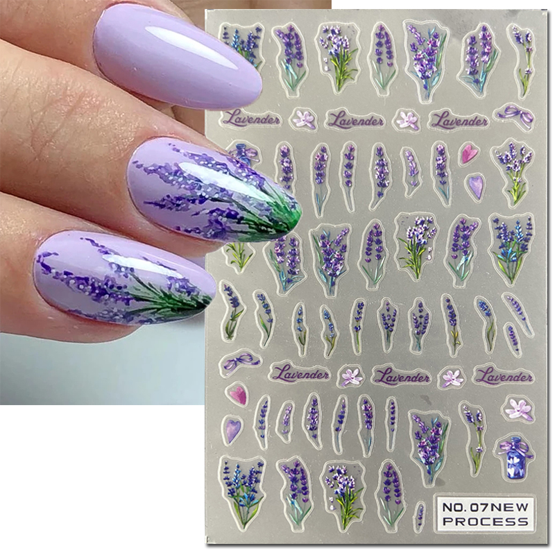 Tissue Culture Plant - 3d Nail Art Decals New Ultrathin