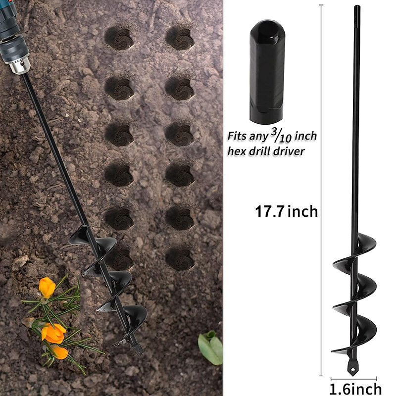 Tissue Culture Plant - Garden Auger Spiral Drill Bit Gardening