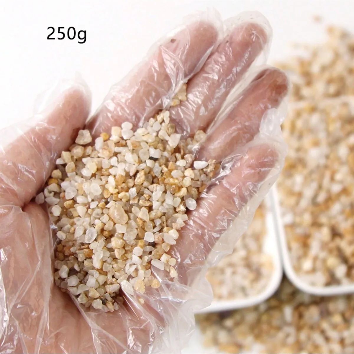 1pc-250g Natural Crystals Grav - Aquarium Plant Gravel recension och pris