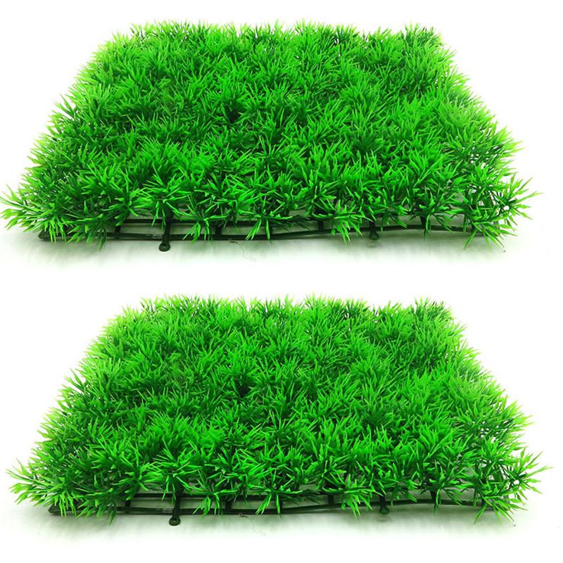 Artificial Green Grass Plant L - Planted Aquarium Moss recension och pris