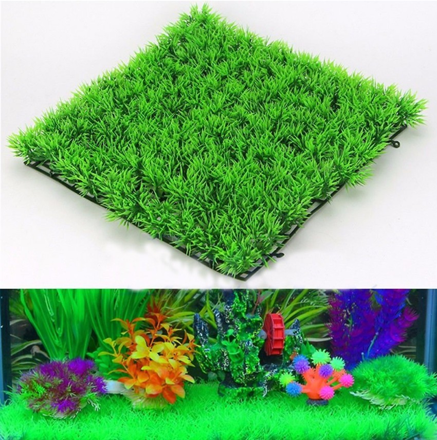 Artificial Green Grass Plant L - Planted Aquarium Moss recension och pris