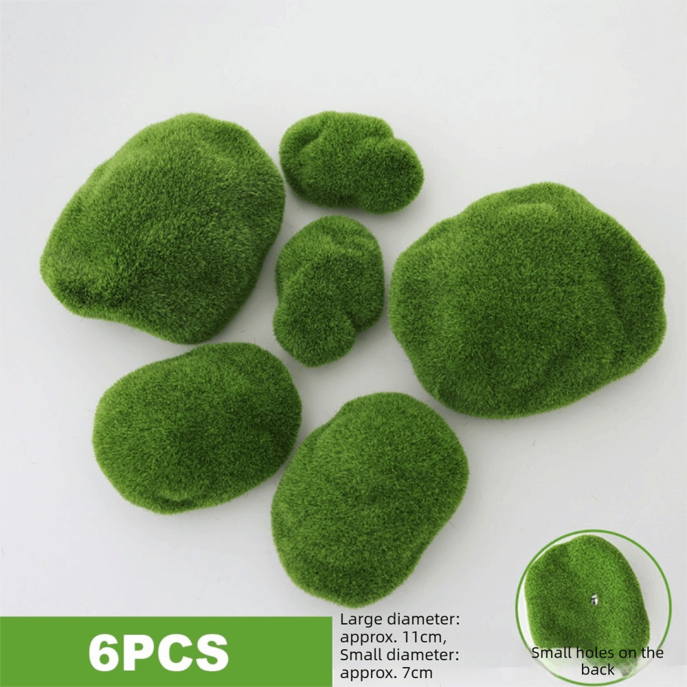 2/4/6/10PCS Green Artificial M - Planted Aquarium Moss recension och pris