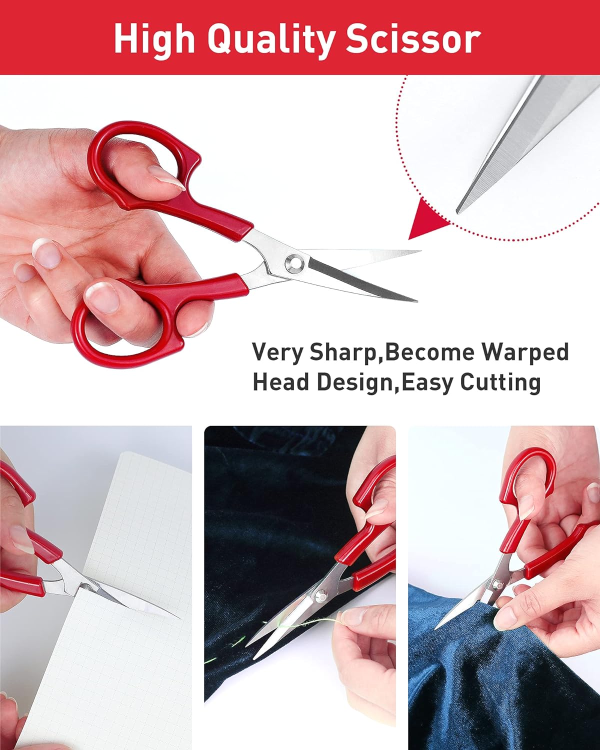 1Set Sewing Seam Ripper Tool H - Trimming Scissor Set recension och pris