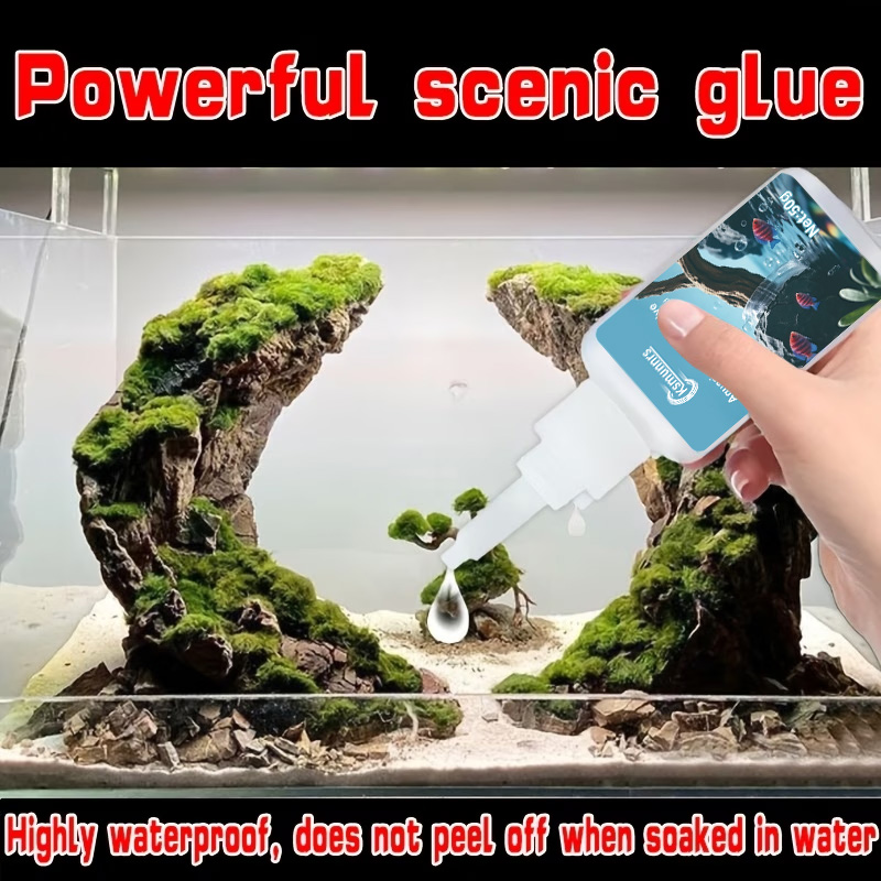 Aquarium Landscape Glue, Quick - Planted Aquarium Moss recension och pris