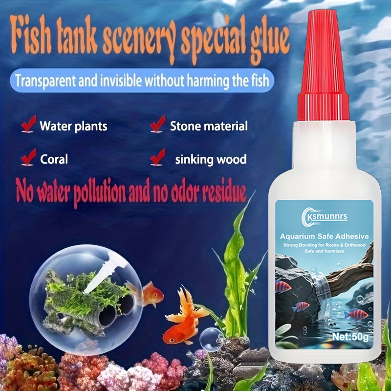 Aquarium Landscape Glue, Quick - Planted Aquarium Moss recension och pris