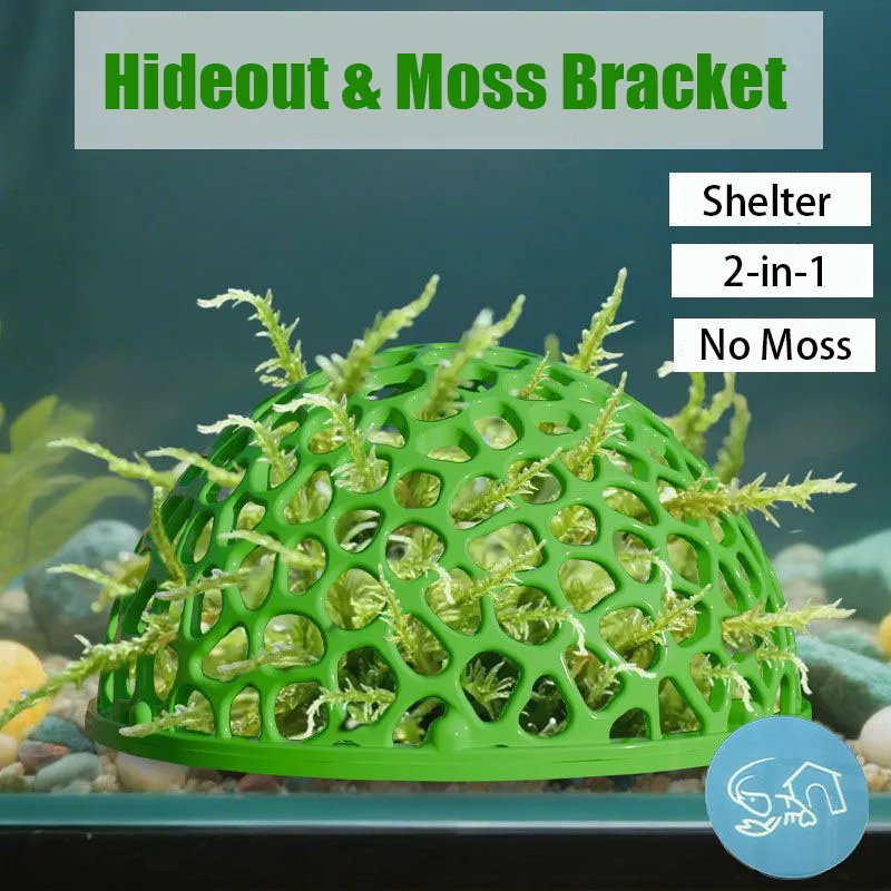Aquarium Hideouts Cave Shelter - Planted Aquarium Moss recension och pris