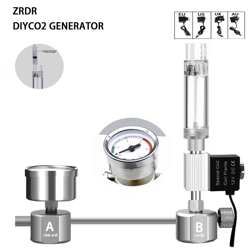 Aquarium DIY CO2 Reactor Gener - Planted Aquarium Equipment recension och pris