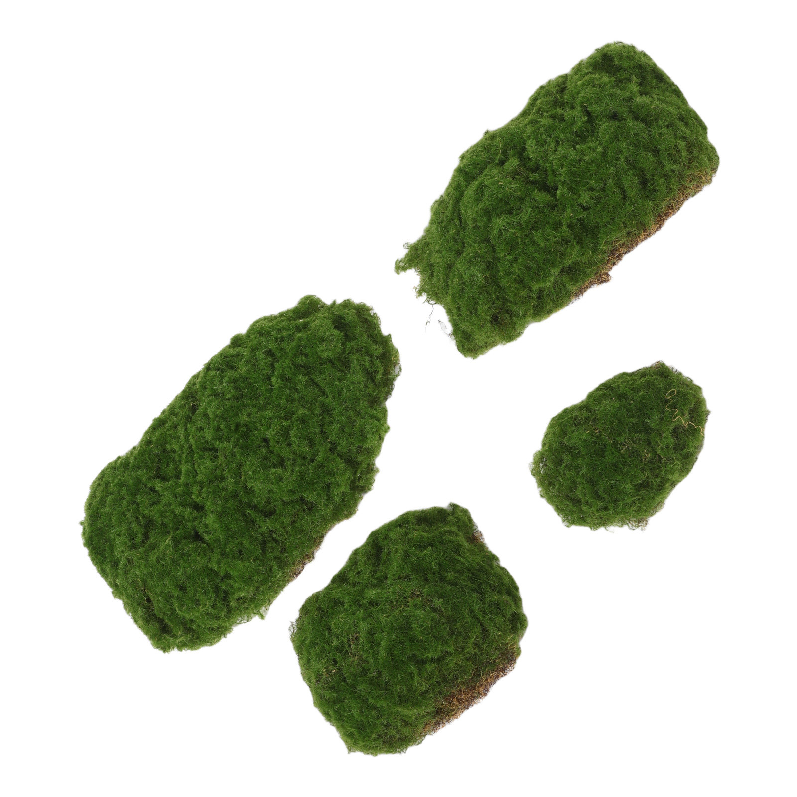 4Pcs Fake Moss Rocks High Real - Planted Aquarium Moss recension och pris