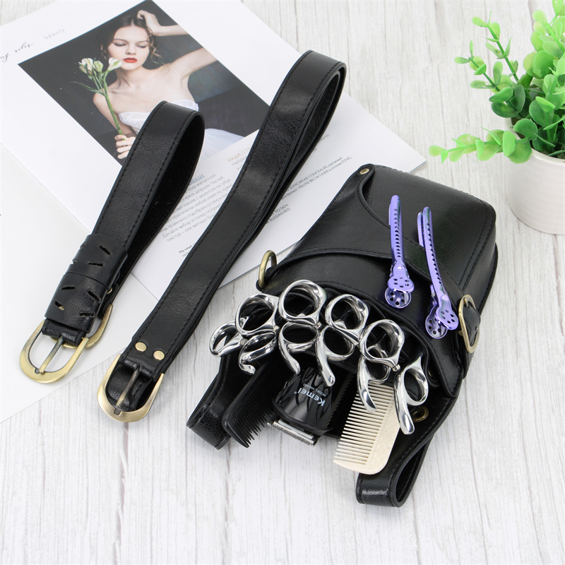 Multifunction 1PC Black Cowhid - Trimming Scissor Set recension och pris