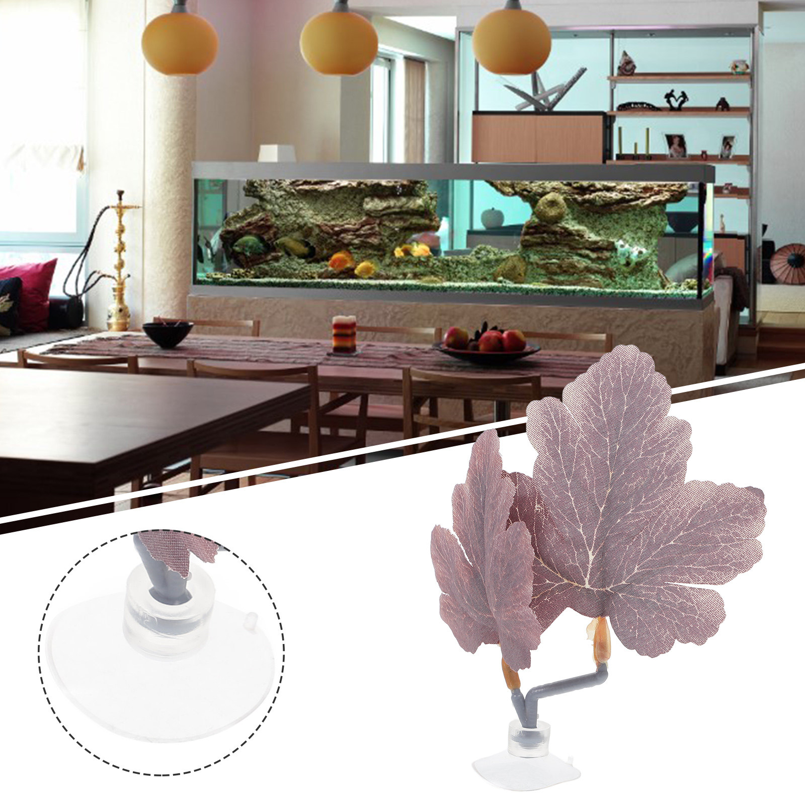 Betta Fish Leaf Hammock Realis - Planted Aquarium Betta recension och pris