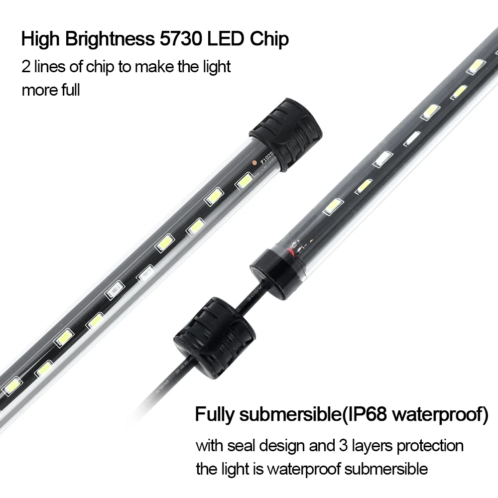 58CM  Aquarium Light LED Plant - Planted Aquarium Equipment recension och pris