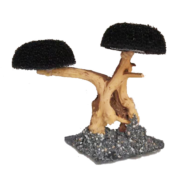 Fish tank greening wood frame  - Planted Aquarium Moss recension och pris