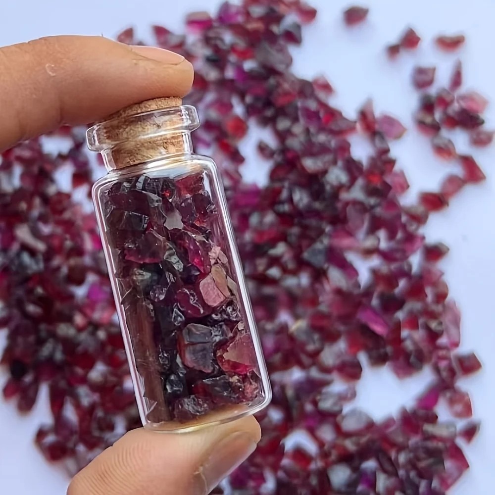 Natural Raw Garnet Gemstone Ch - Aquarium Plant Gravel recension och pris