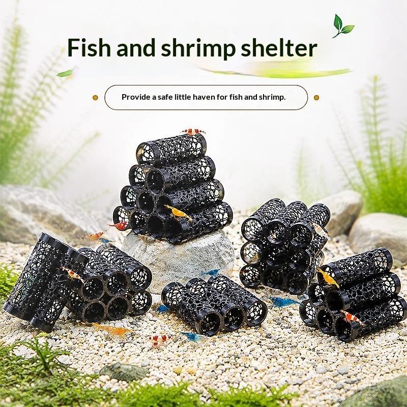 3/6/9/10Pcs 3D Printed Fish Sh - Planted Aquarium Betta recension och pris