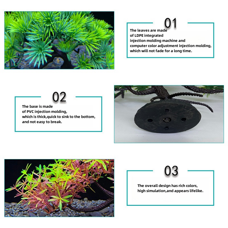 Aquarium Bonsai Tree, Plant, F - Planted Aquarium For Goldfish recension och pris