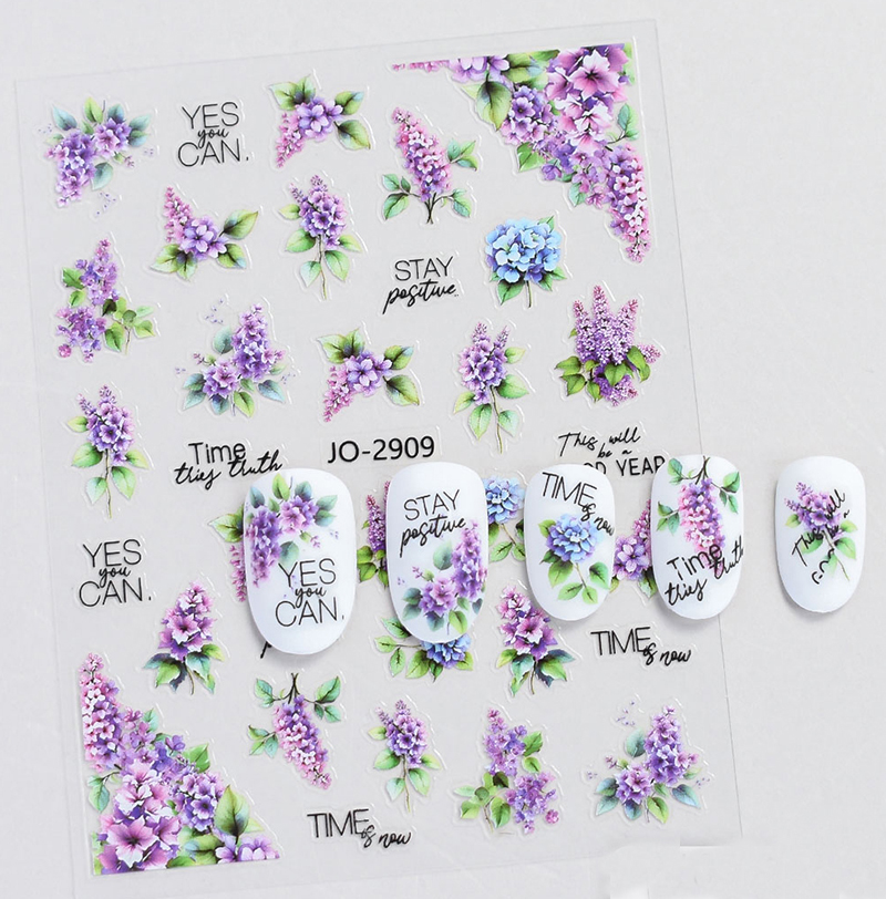 3d Nail Art Decals Spring Boom - Tissue Culture Plant recension och pris