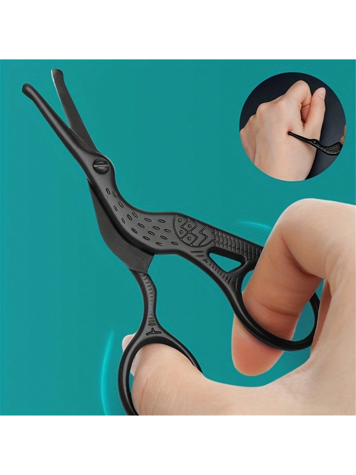 Nose Hair Scissors, Stainless  - Trimming Scissor Set recension och pris