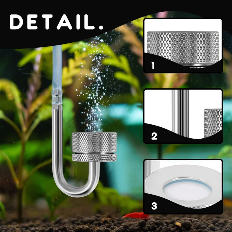 A53Q-Set CO2 Diffuser Atomizer - Planted Aquarium Moss recension och pris