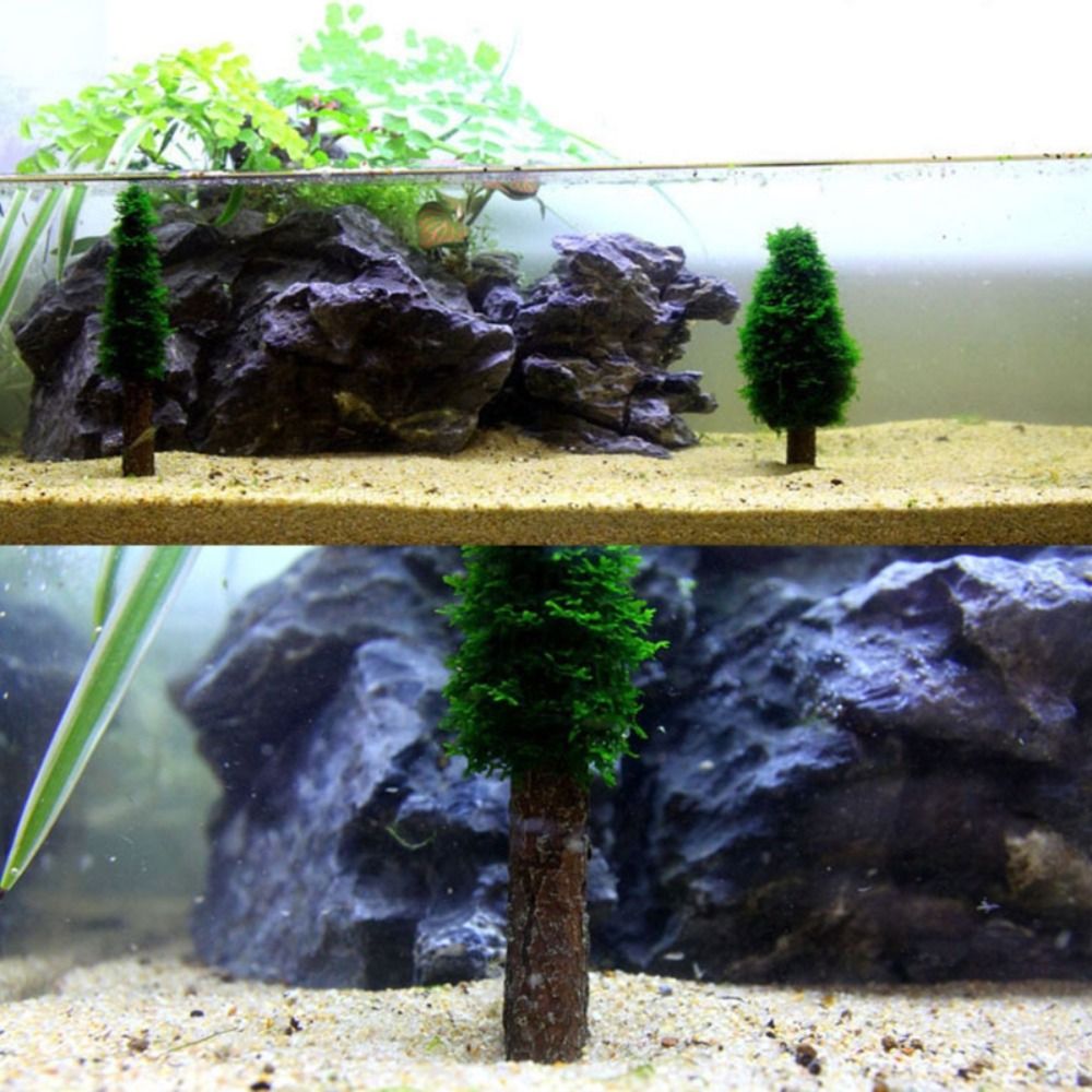 Simulation Christmas Tree Aqua - Planted Aquarium Moss recension och pris